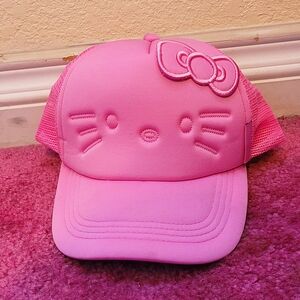 Hello Kitty Sanrio Hot Pink Cap